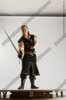 Vinga Medieval Pose With Sword